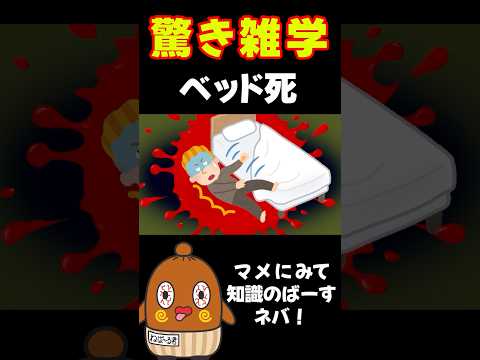 恐怖の雑学 便利な雑学 #ねばーる君 #恐怖雑学 #豆知識 #shorts #ねばねばtv #怖い雑学 #怖い話 #アニメ