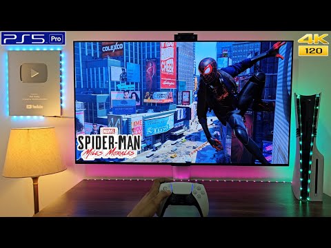 Spider-man Miles Morales (PS5 PRO) 4K HDR 120FPS Ray Tracing