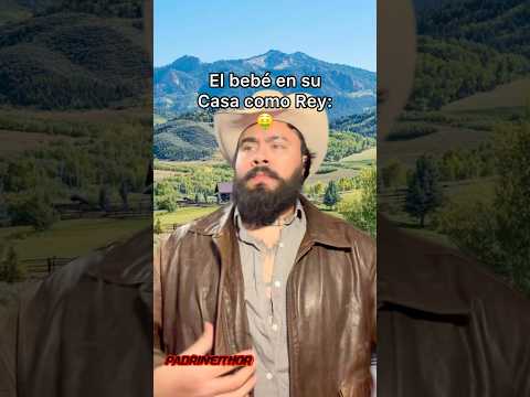 Ese bebé es el heredero de un enorme palacio