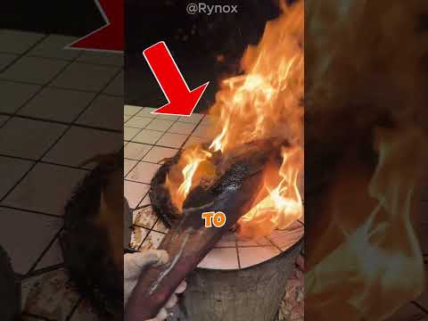 This Is How Mongolians Preserve Meat  #animals