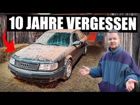 SELTENER Scheunenfund! NEUES Projekt Audi S4 C4 100 Quattro