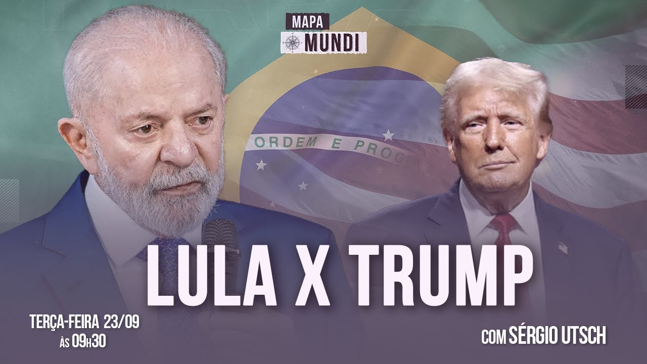 🔴 Lula x Donald Trump presidentes discursam em sequência na Assembleia Geral da ONU | Mapa Mundi