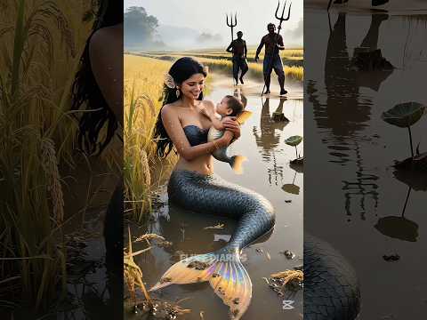 Mermaid mom attacked by humans! Brave Corgi Rescue is Heartwarming #cutedogs #funny #pets #love