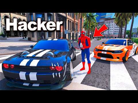 Spiderman Se vuelve Hacker en Gta 5 RP