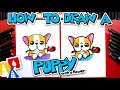 Drawing a Puppy and Flower