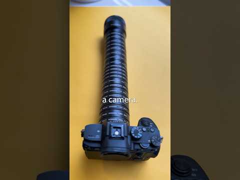 I put 20 extension tubes on my camera…
