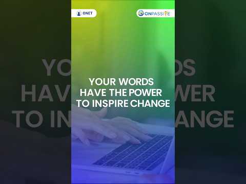 Empower Your Voice with ONET's Blog Empower Your Voice with ONET's Blog