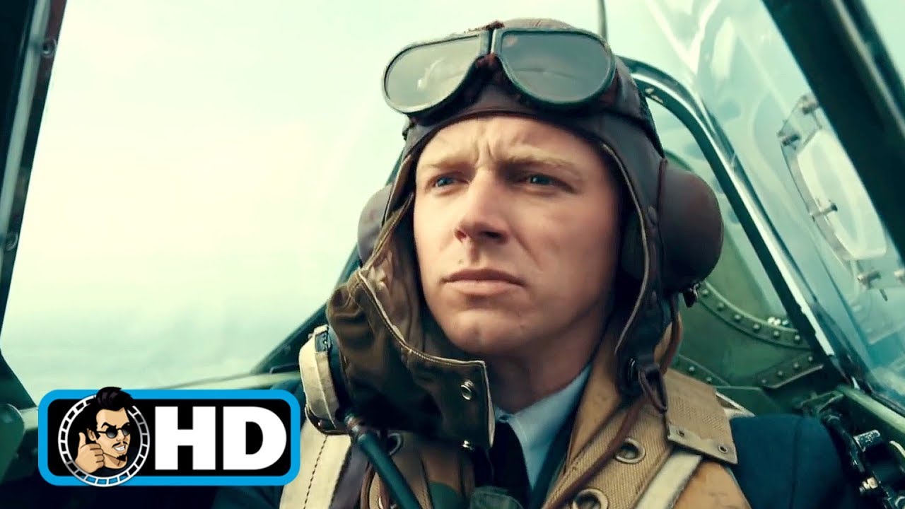 Dunkirk (2017) – Spitfire vs BF109 Dogfight  ( Movie HD )