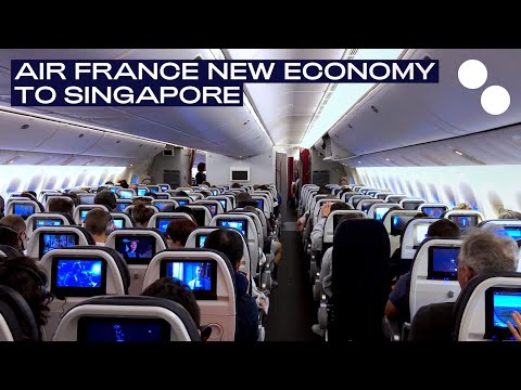 AIR FRANCE — BOEING 777-300ER ECONOMY — PARIS to SINGAPORE