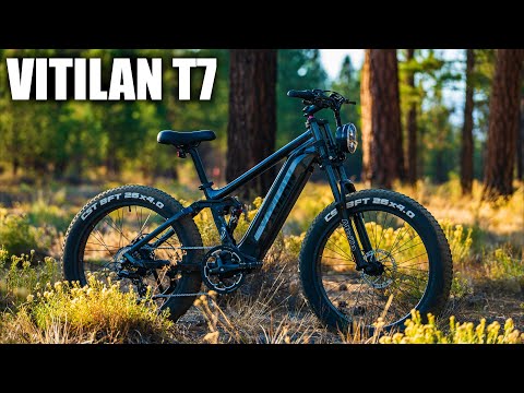 The New Incredible Value VITILAN T7 All-terrain E-bike | More Power, Faster and Comfortable