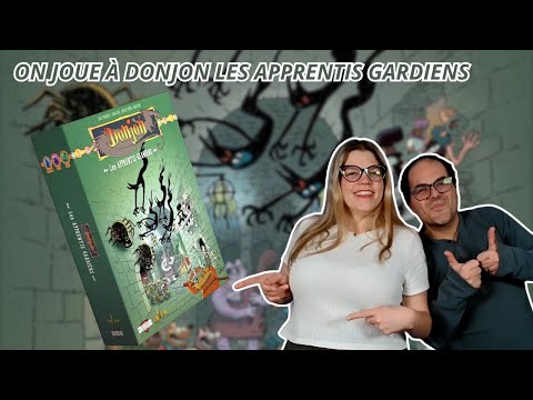 { Règles Et Partie } ON JOUE À DONJON LES APPRENTIS GARDIENS | Jeu De Société | Sylex