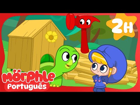 Morphle Construtor – Fazendo Casas Incríveis! | Morphle em Português | Desenhos em Portugues