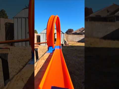 211 FOOT DIY Hot Wheels Rollercoaster Track #hotwheelstrack #hotwheels #roller coaster