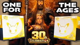 NEW Pokemon 30th Celebration!! These packs are GOATED!!