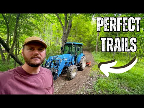 Making Perfect Trails Through The Woods