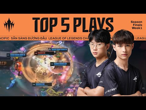 Week 1 | TOP 5 Plays | LCP 2025 Season Finals