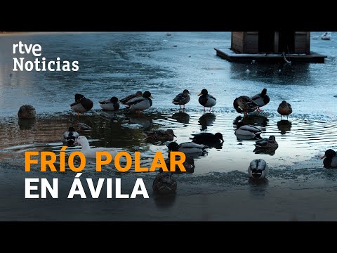 9 GRADOS BAJO CERO de TEMPERATURA esta madrugada en ÁVILA I RTVE