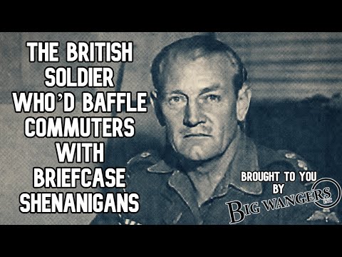 The British Soldier who’d Baffle Commuters with Briefcase Shenanigans