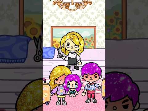 My mom hates my daughter😔because...💔💎 #tocaboca #shorts