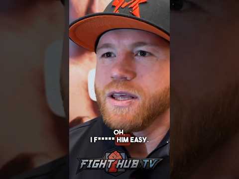 Canelo says de la hoya “easy work” in prime; wishes fight was with him!
