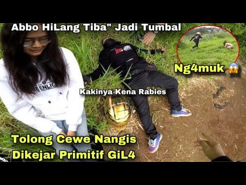 TOLONG CEWE CINDO DIKEJAR PRIMITIF GIL4 DIHUTAN 😱‼️ ABBO HILANG JADI TUMBAL PRIMITIF NG4muck 😱😭