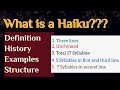 Understanding Haiku Structure and Themes