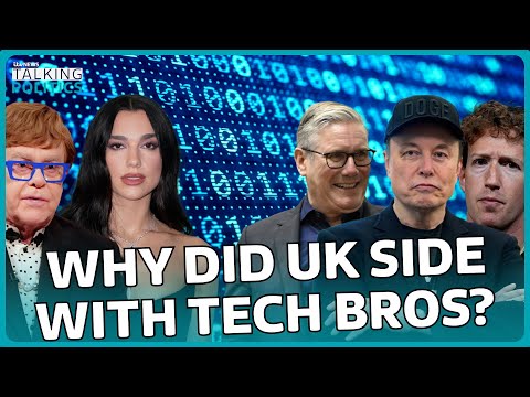 Why is the UK government siding with the 'tech bros'?  | Talking Politics | ITV News