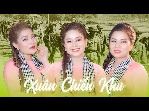 XUẤT HIỆN 3 CHỊ EM RUỘT Hát XUÂN CHIẾN KHU Cực Hay - Nhạc Xuân Cách Mạng Hay Nhất