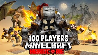100 Players Simulate MEDIEVAL KINGDOMS in Minecraft