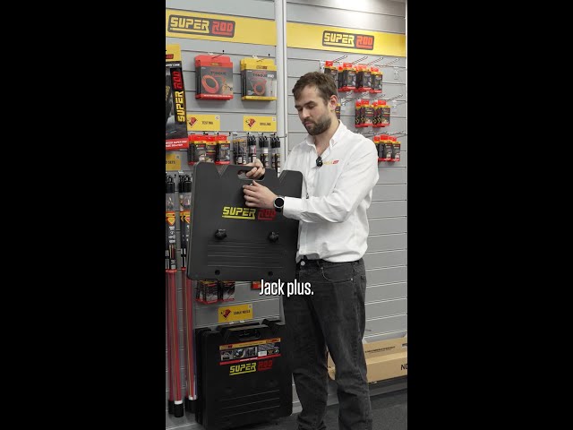 Meet your new site essential – the Super Rod Cable Jack Plus (SR-JK+)
Built for speed, strength, and serious convenience.

🧵 Dispense cable from various spool sizes
💪 Holds up to 70kg across 3 poles
⚡ Sets up fast, folds flat - nice and compact in your van
🛠️ Doubles as a reliable workbench

Less hassle. More hustle.