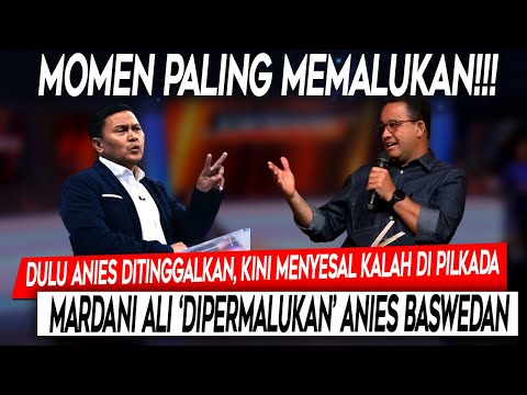 Memalukan❗Dulu Anies Ditinggalkan, Kini Menyesal Kalah Di Pilkada. Mardani Ali 'Dipermalukan' Anies