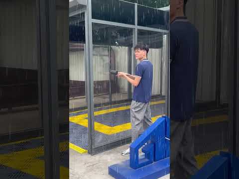 Test PC endurance plate #foryou #sunroom #pc #rain #outdoors #home #aluminum #decoration