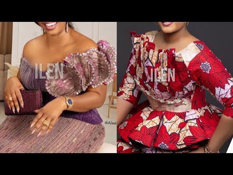 2025 Most Hottest Ankara Styles For ladies: Trendy Ankara Wax Print Dress |BestBoubou & Kaftan Gown