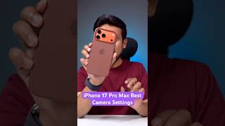 iPhone 17 Pro Max Camera Settings You MUST Change #iphone17promax