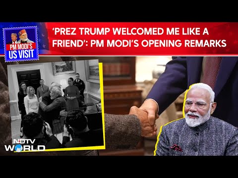 Modi Trump Meeting | PM Modi On Meeting Trump: 'President Trump Welcomed Me Like A Friend'