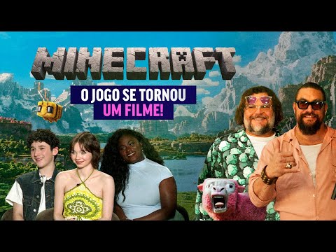 FILME DE MINECRAFT NOS CINEMAS: ISSO REALMENTE TÁ ACONTECENDO?! 🤯