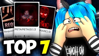Juegos de Terror de Roblox PARA JUGAR CON AMIGOS 🎮