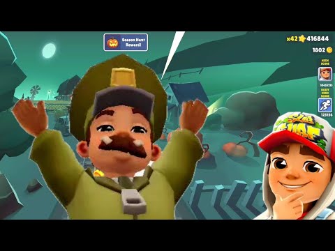 SUBWAY SURFERS HAUNTED HOOD 2024 : GUARD KING