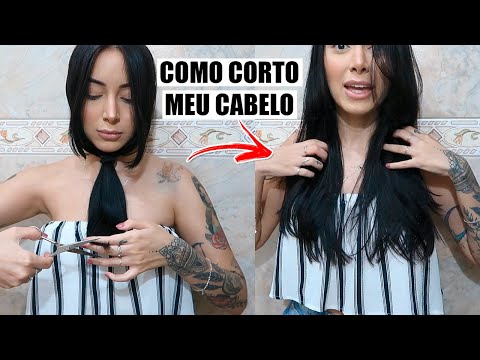 COMO CORTAR O CABELO SOZINHA