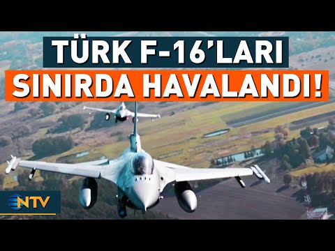 İsrail Savaş Uçakları Türk Hava Sahasını İhlal Etti! F-16'lar Havalandı | NTV