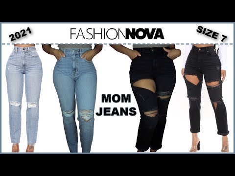 More Mom Jeans (SIZE 7) | Fashion Nova Try On Haul 2021