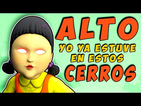 ALTO YO ya ESTUVE en estos CERROS | CANCION PARODIA JUEGO del CALAMAR