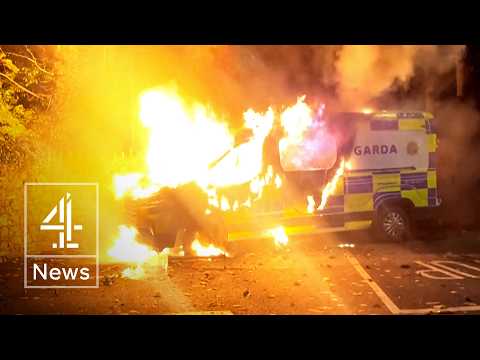 Dublin riots: Police attacked as thousands target hotel for asylum seekers