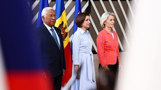 YouTube video thumbnail: EU Sets Stage for Decoupling Moldova's Accession Bid From Ukraine's
