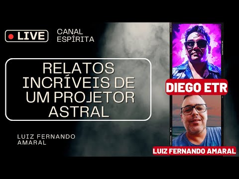 LIVE COM DIEGO ETR I No Canal Espírita #46