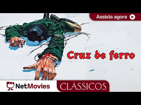 A Cruz de Ferro, com JAMES COBURN - 1977 - drama, filme completo | NetMovies Clássicos