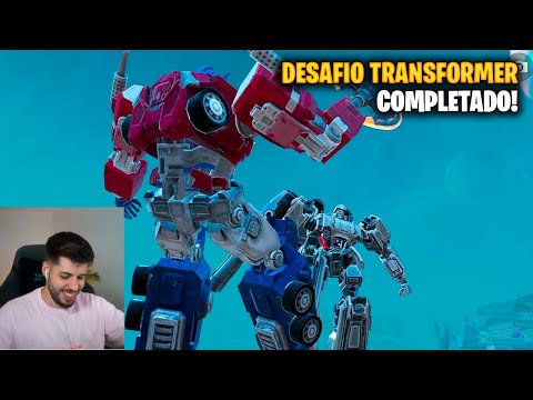 COMPLETAMOS el DESAFIO TRANSFORMER en PUBG MOBILE! RETO OCULTO!