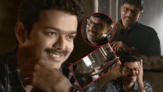 అసలు నీకు నన్ను చూస్తే ఏమనిపిస్తుంది..!! | Adirindhi Movie Funny Scene | Vijay & Sathyaraj |