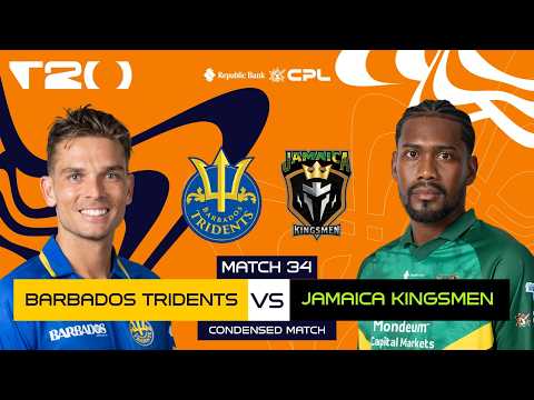 Condensed Match | Barbados Tridents vs Jamaica Kingsmen | CPL 2026