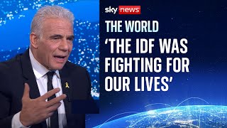 Israeli opposition leader says war in Gaza damaged Israel's reputation - but rejects genocide claims